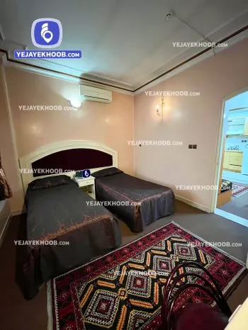 هتل آپارتمان میقات مشهد - اتاق ۲ تخته (۲ تخت ۱ نفره)