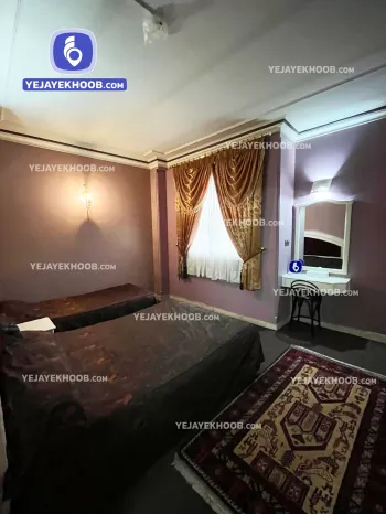 هتل آپارتمان میقات مشهد - اتاق ۳ تخته (۱ تخت ۲ نفره و ۱ تخت ۱ نفره)    