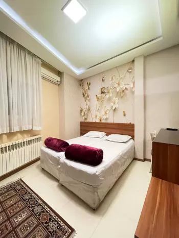هتل آپارتمان نصیری مشهد - اتاق ۲ تخته (۲ تخت ۱ نفره)