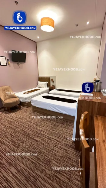 هتل آپارتمان نور خورشید مشهد - اتاق ۳ تخته (۳ تخت ۱ نفره)