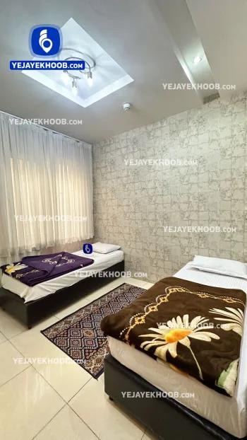 هتل آپارتمان نگار مشهد - اتاق ۲ تخته (۲ تخت ۱ نفره)