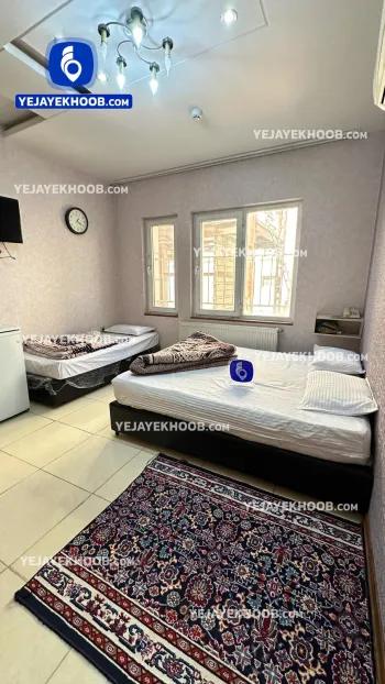 هتل آپارتمان نگار مشهد - اتاق ۳ تخته (۱ تخت ۲ نفره و ۱ تخت ۱ نفره)