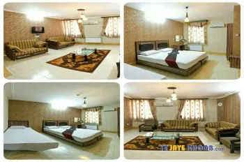 اتاق هتل آپارتمان نیاوران قم