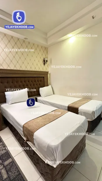 هتل آپارتمان کاویان مشهد - اتاق ۲ تخته (۲ تخت ۱ نفره)