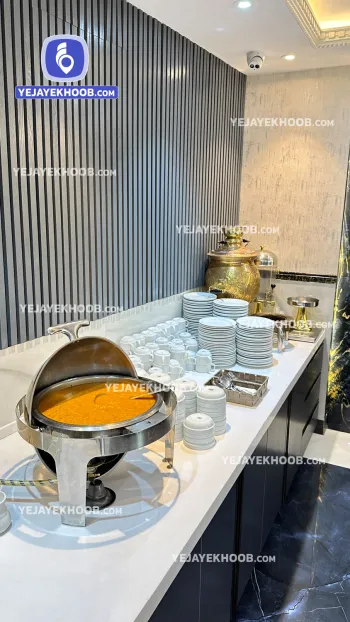 هتل آپارتمان کاویان مشهد - میز سلف رستوران