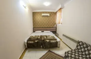 هتل آپارتمان کرانه مشهد - اتاق ۲ تخته (۱ تخت ۲ نفره)  