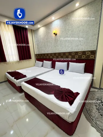 هتل آپارتمان گل نرگس مشهد - اتاق ۴ تخته (۲ تخت ۲ نفره)