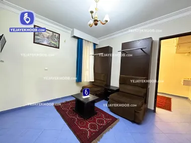 هتل آپارتمان گلاره مشهد - کاناپه های تختخوابشو