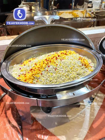 رستوران هتل ابریشم مشهد همراه با منو انتخابی (شوید پلو)