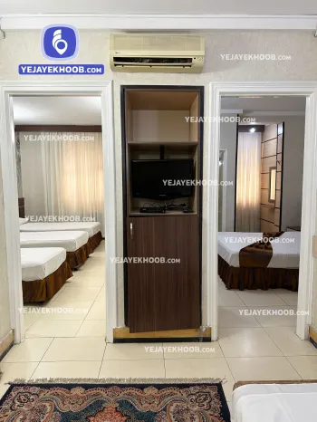 هتل ابریشم مشهد - نمای اتاق