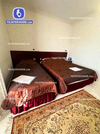 هتل ارم مشهد - اتاق ۲ تخته (۲ تخت ۱ نفره)