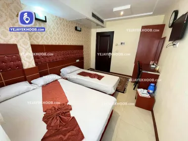 هتل ارگ مشهد - اتاق ۳ تخته (1 تخت 2 نفره و 1 تخت 1 نفره)