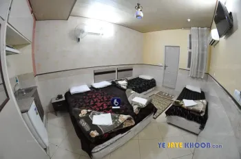  هتل اطلس قم - (1 تخت 2 نفره 2 تخت 1 نفره)