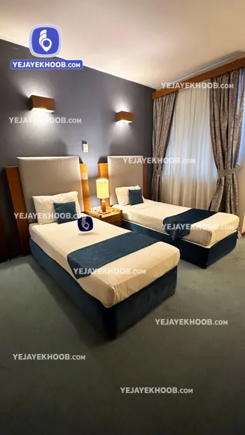 هتل اطلس مشهد - اتاق ۲ تخته (۲ تخت ۱ نفره)