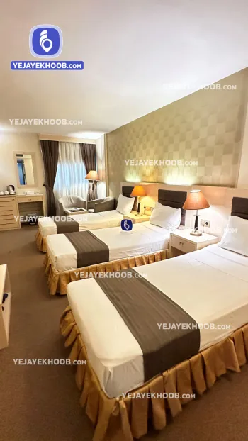 هتل اطلس مشهد - اتاق ۳ تخته (۳ تخت ۱ نفره)    