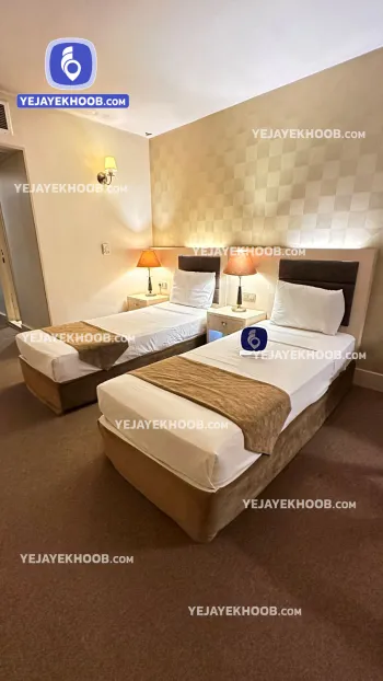 هتل اطلس مشهد - اتاق ۲ تخته (۲ تخت ۱ نفره)