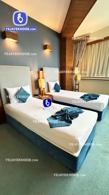 هتل اطلس مشهد - اتاق ۲ تخته (۲ تخت ۱ نفره)