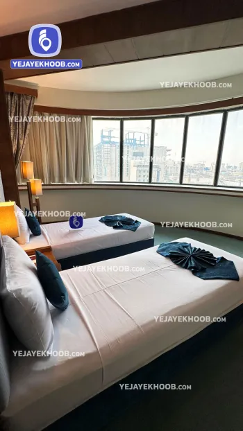 هتل اطلس مشهد - اتاق ۲ تخته (۲ تخت ۱ نفره)