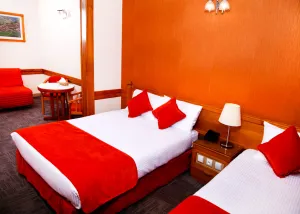 هتل البرز تهران - اتاق 3 تخته(1 تخت 2 نفره 1 تخت 1 نفره)