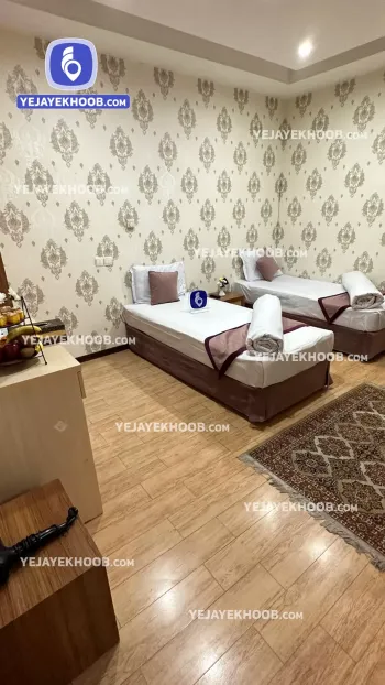 هتل الرحمن مشهد - اتاق ۲ تخته (۲ تخت ۱ نفره)  