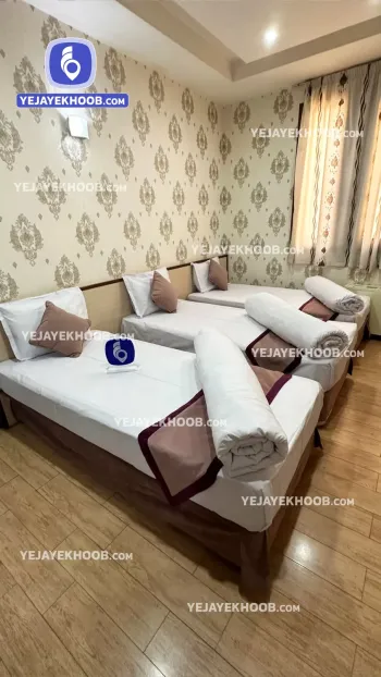 هتل الرحمن مشهد - اتاق ۳ تخته (۳ تخت ۱ نفره)    