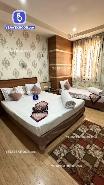 هتل الرحمن مشهد - اتاق ۳ تخته (۱ تخت ۲ نفره و ۱ تخت ۱ نفره)    