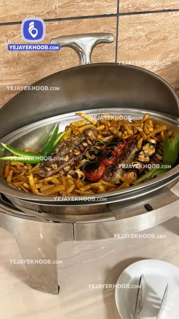 رستوران هتل الرحمن مشهد همراه با منو انتخابی (جوجه کباب)