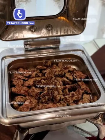 رستوران هتل الماس نوین مشهد همراه با منو انتخابی (کباب کوبیده)