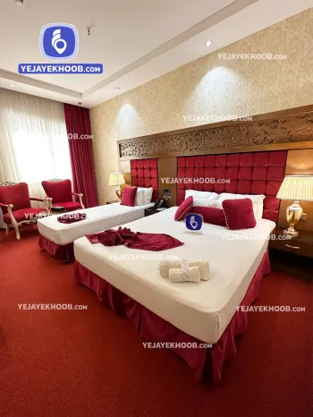 هتل الماس نوین مشهد - اتاق ۳ تخته (۱ تخت ۲ نفره و ۱ تخت ۱ نفره)    
