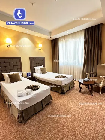 هتل الماس نوین مشهد - اتاق ۲ تخته (۲ تخت ۱ نفره)