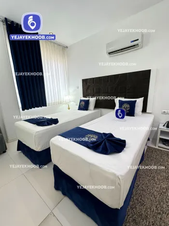 هتل الوند مشهد - اتاق ۲ تخته (۲ تخت ۱ نفره)