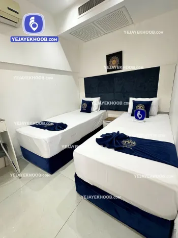 هتل الوند مشهد - اتاق ۲ تخته (۲ تخت ۱ نفره)