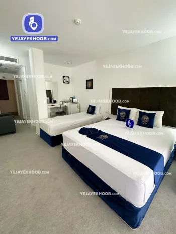 هتل الوند مشهد - اتاق ۳ تخته (۱ تخت ۲ نفره و ۱ تخت ۱ نفره)