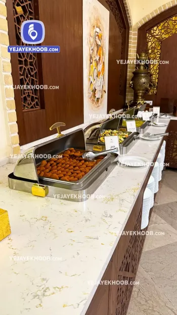هتل امیرکبیر کیش - منوی سلف صبحانه