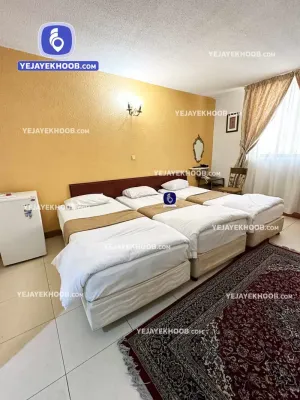 هتل امینیان مشهد - اتاق ۳ تخته (۳ تخت ۱ نفره)