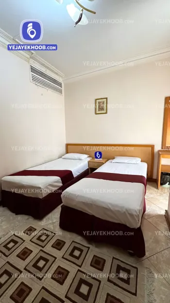 هتل آپارتمان دیانا مشهد - اتاق ۲ تخته (۲ تخت ۱ نفره)