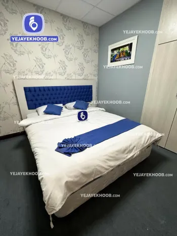 هتل آپارتمان ایزد مشهد - اتاق ۲ تخته (۱ تخت ۲ نفره)  