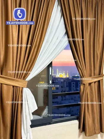 هتل آپارتمان ایزد مشهد - نمای رو به حرم