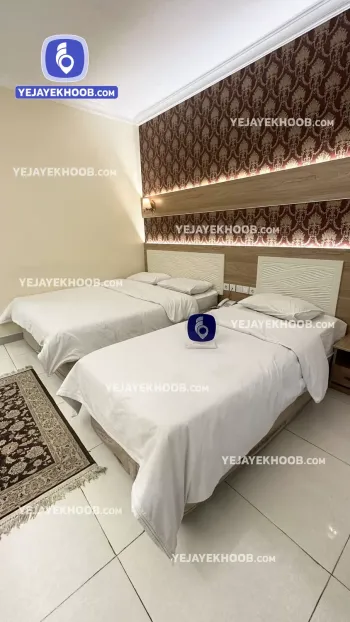 هتل برلیان مشهد -  اتاق ۳ تخته (۱ تخت ۲ نفره و ۱ تخت ۱ نفره)  