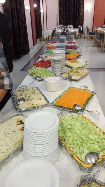 رستوران هتل بزرگ میثاق ملل مشهد - میز مخلفات