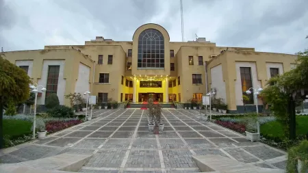 هتل بزرگ میثاق ملل مشهد - محوطه بیرونی