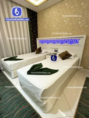 هتل بشری مشهد - اتاق ۲ تخته (۲ تخت ۱ نفره)