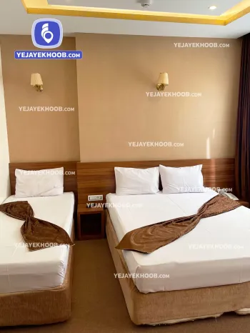 هتل بهبهان مشهد - اتاق ۳ تخته (۱ تخت ۲ نفره و ۱ تخت ۱ نفره)    
