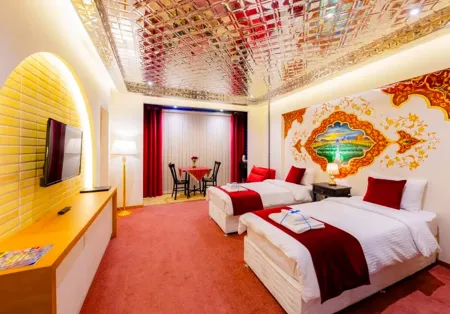 هتل بوتیک هنر اصفهان - اتاق 2 تخته (2 تخت 1 نفره)