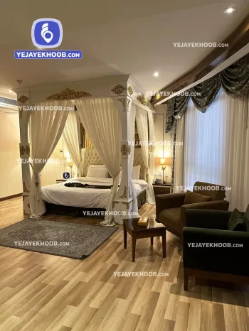 هتل تبرک مشهد - اتاق ۲ تخته (۱ تخت ۲ نفره)  