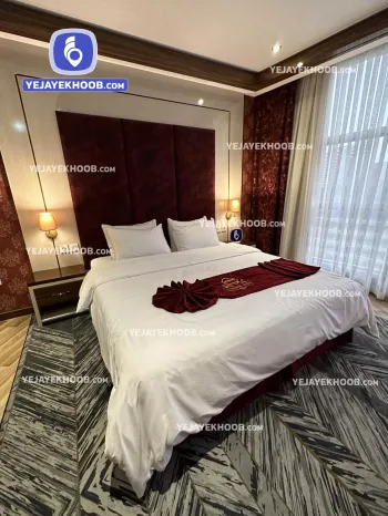 هتل تبرک مشهد - اتاق ۲ تخته (۱ تخت ۲ نفره)  