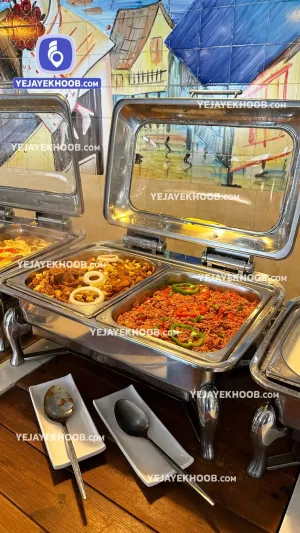 هتل ترنج کیش - منوی سلف ناهار