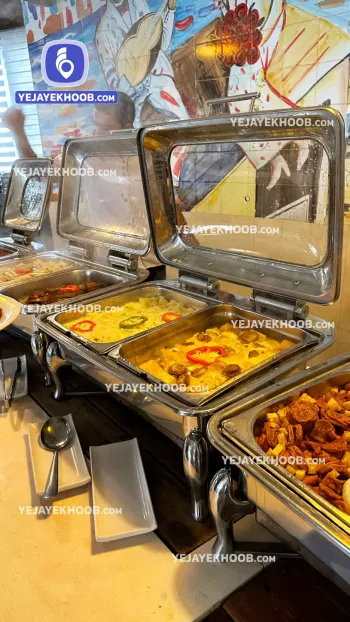 هتل ترنج کیش - منوی سلف ناهار