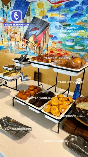 هتل ترنج کیش - منوی سلف صبحانه