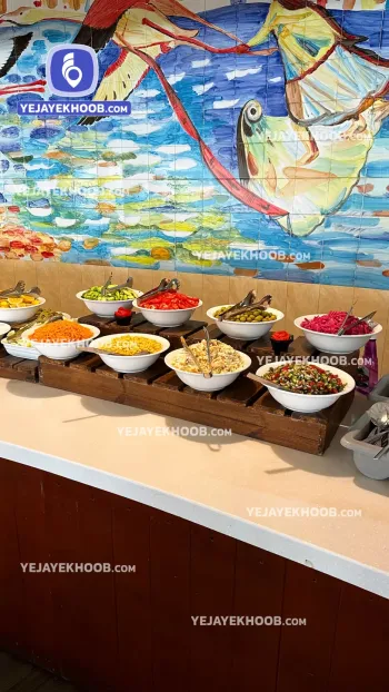 هتل ترنج کیش - منوی سلف ناهار